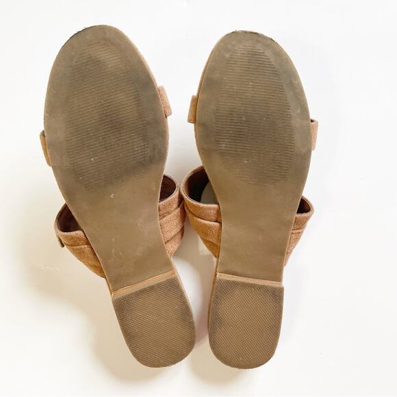 Coconuts by Matisse Tan Faux Suede Western Sandal - Picture 7 of 8